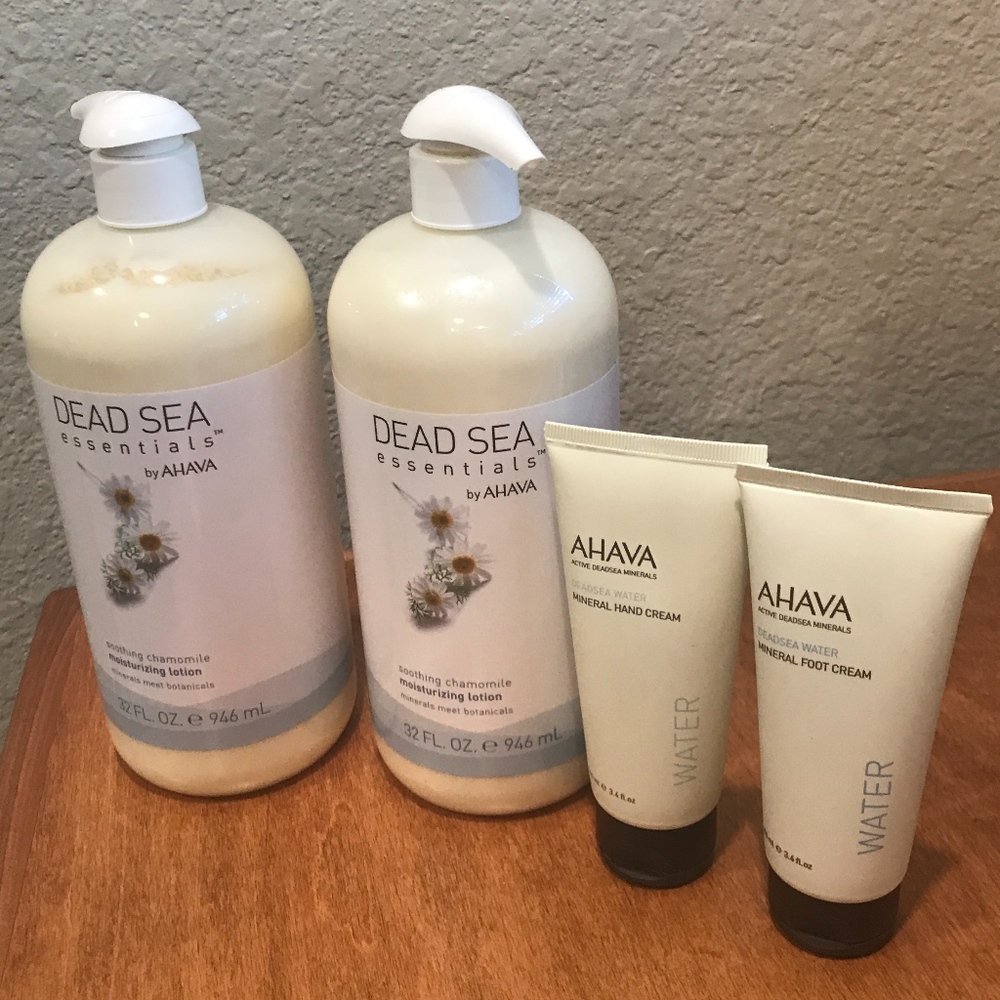 AHAVA Dead Sea Essentials Moisturizing Lotion 32oz